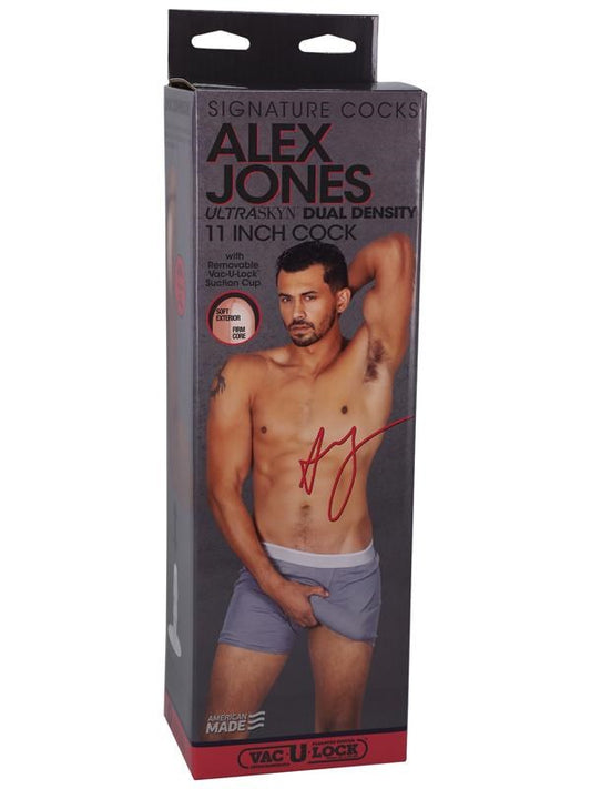 Signature Cocks Alex Jones 11 Inch ULTRASKYN Realistic Cock - - Realistic Dildos