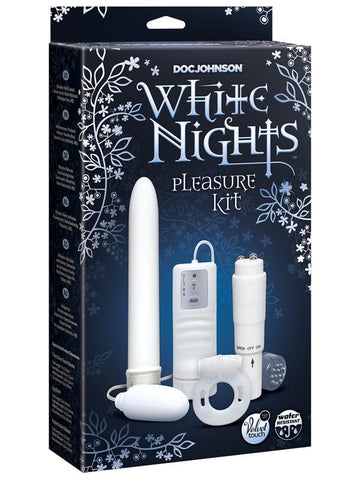 White Nights Pleasure 4 Piece Vibrators Sex Kit - Sex Kits