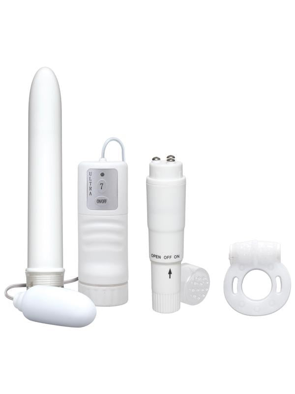 White Nights Pleasure 4 Vibrators Sex Kit - - Sex Kits