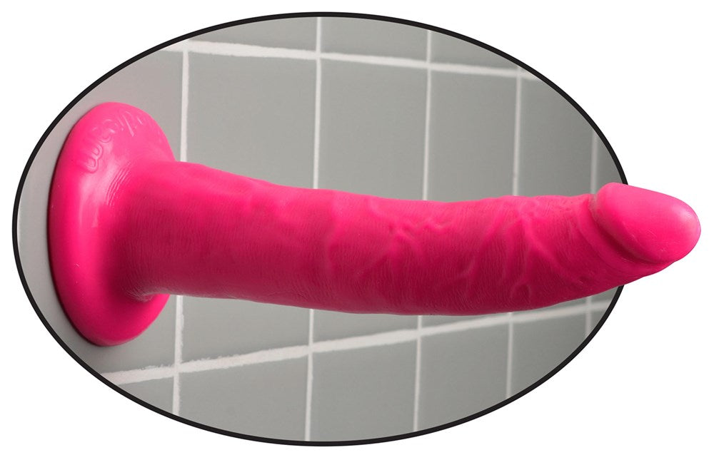 Dillio 7 inch Slim Harness Compatible Dildo - - Realistic Dildos