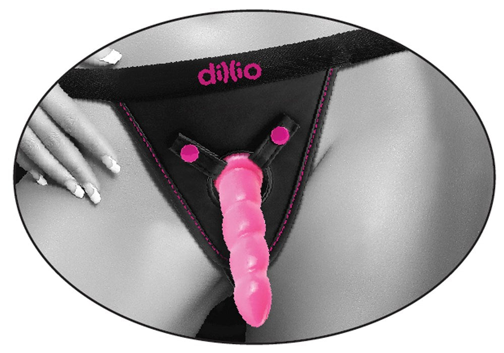 Dillio Perfect Fit Adjustable Strap-On Harness - - Strap On Sextoys