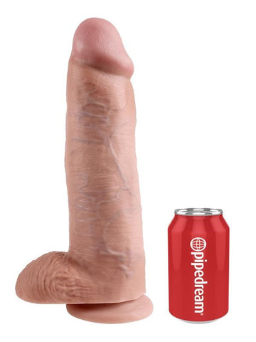 King Cock 12 Inch Suction Cup Realistic Dildo - Realistic Dildos