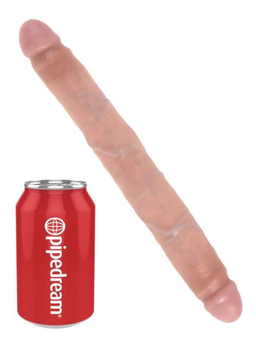 King Cock 12 Inch Slim Double Ender by Pipedream Products - Double Ender