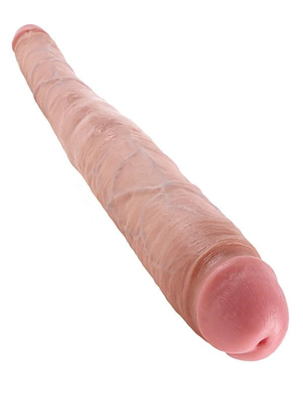 King Cock 16 inch Tapered Double Ender Dong - - Double Ender