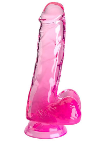 King Cock Clear 6 Inch Dildo by Pipedream Products - Realistic Dildos
