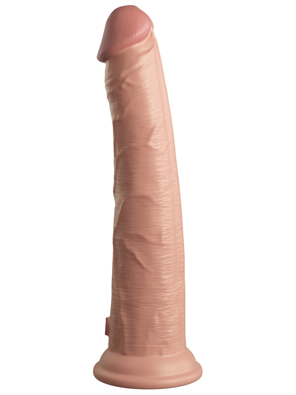 King Cock Elite 10 inch Silicone Dual Density Realistic Dong - - Realistic Dildos