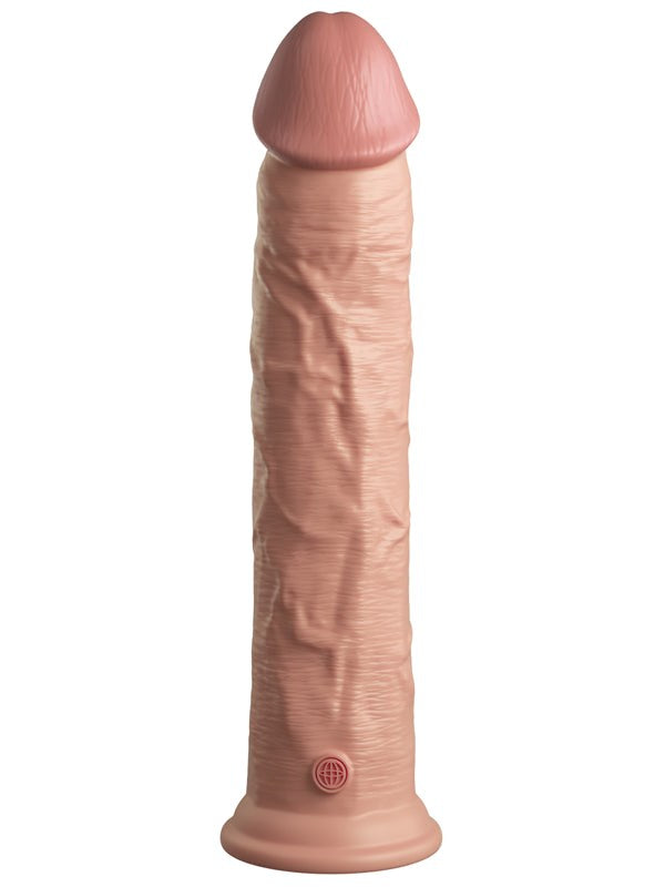 King Cock Elite 11 Inch Silicone Dual Density Realistic Cock - - Realistic Dildos