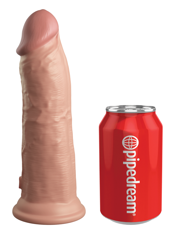 King Cock Elite 8 inch Dual Density Silicone Realistic Cock - - Realistic Dildos