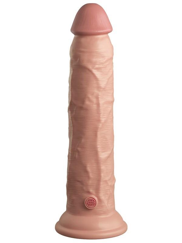 King Cock Elite 9 inch Silicone Dual Density Realistic Dildo - - Realistic Dildos