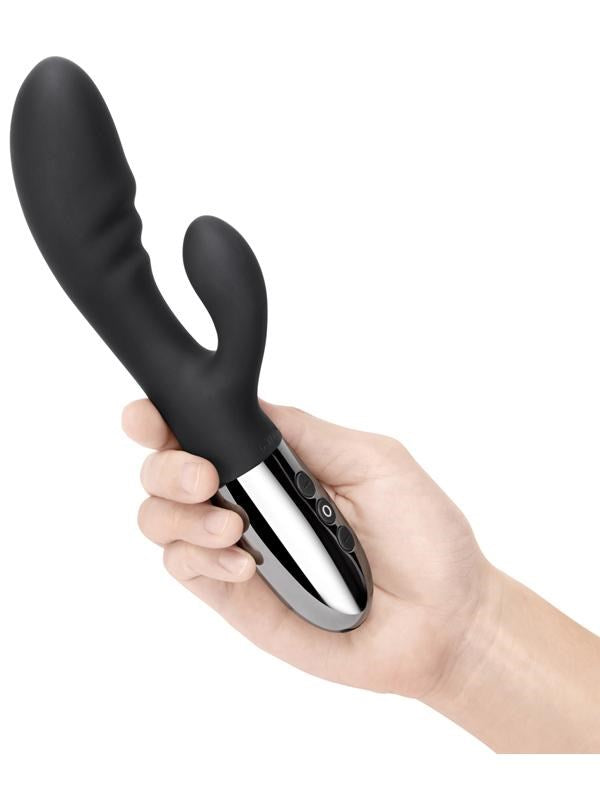 Le Wand Chrome Blend Rechargeable Rabbit Vibrator - - Rabbit Vibrators