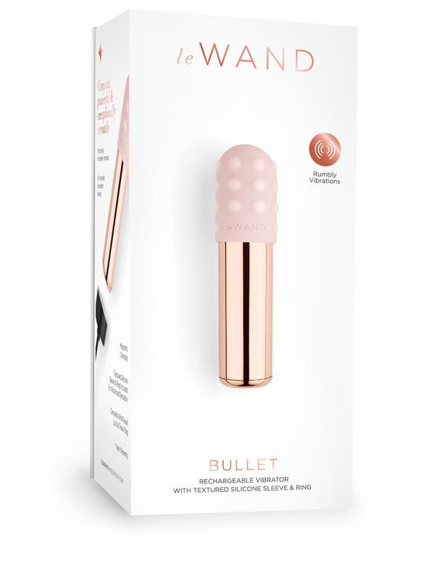 Le Wand Chrome Bullet Mini Vibrator - - Bullet Vibrators