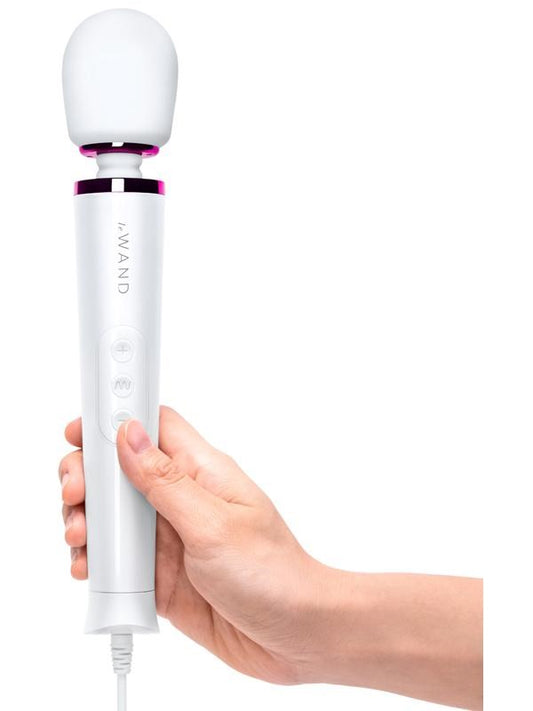 Le Wand Powerful Petite Plug-In Vibrating Personal Massager - - Body Wands