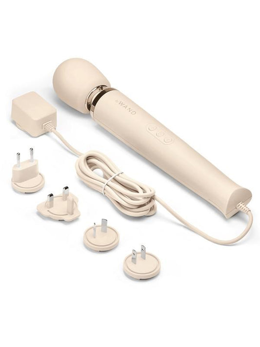 Le Wand Powerful Plug-In Vibrating Body Wand Massager - - Body Wands