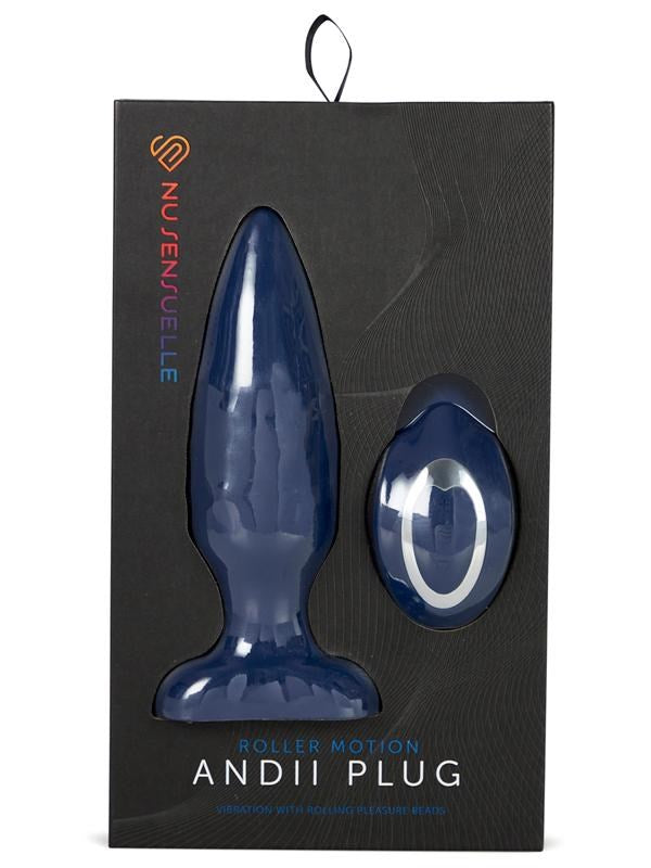 Nu Sensuelle Andii Remote Controlled Butt Plug - - Butt Plugs