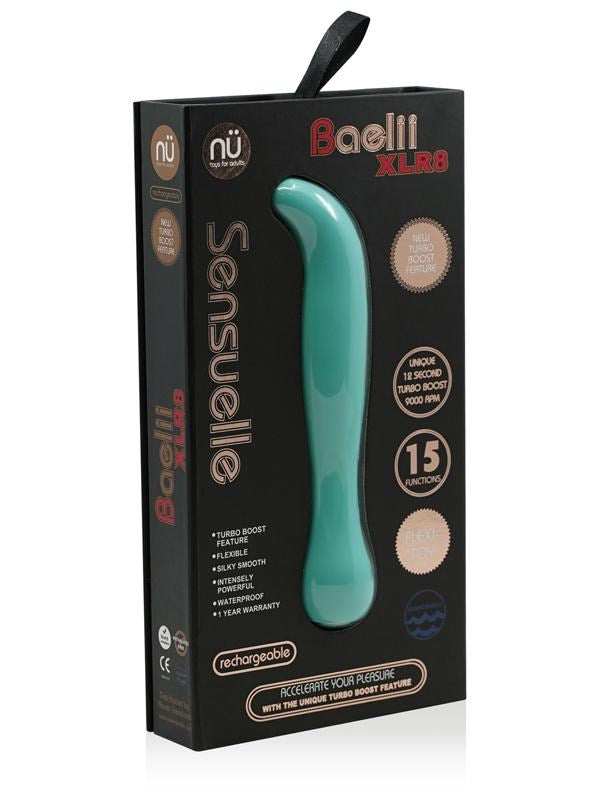 Nu Sensuelle Baelii XLR8 G-Spot and Clitoral Massager - - G-Spot Vibrators