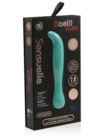 Baelii XLR8 Ultra Violet Vibrator by Nu Sensuelle - G-Spot Vibrators