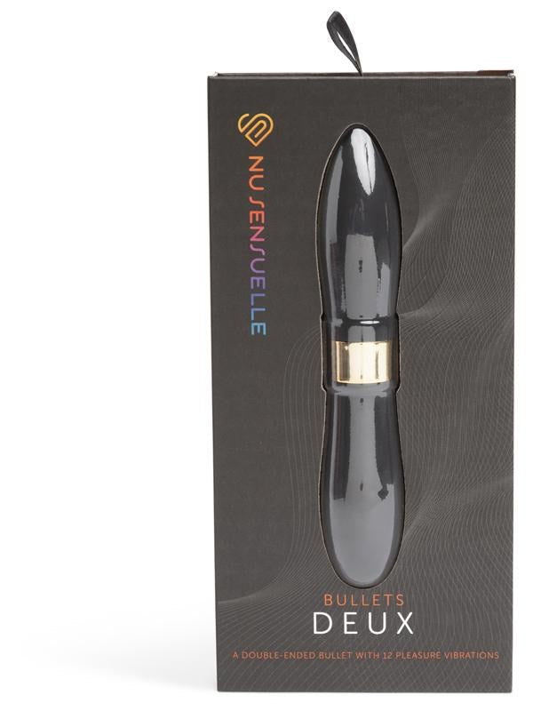 Nu Sensuelle Deux 12 Functions Bullet Vibrator - - Bullet Vibrators