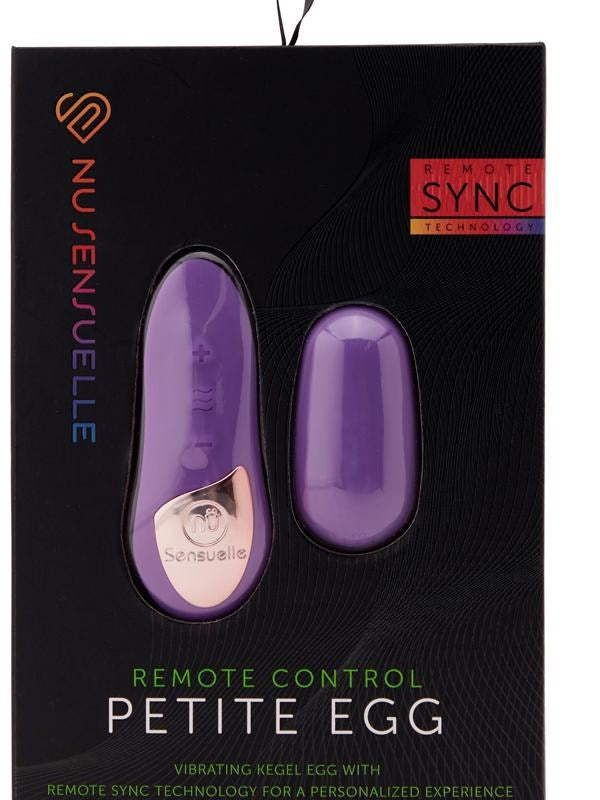 NU Sensuelle Remote Control Petite Love Egg Massager - - Love Eggs and Kegel Exercisers