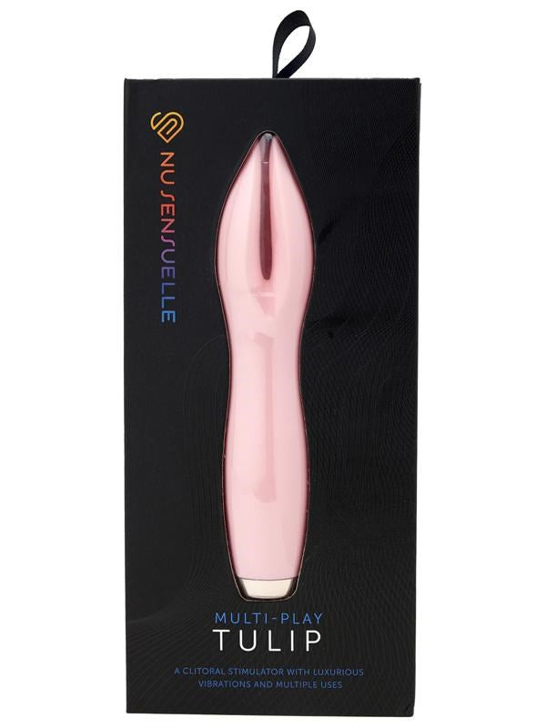 Nu Sensuelle Tulip Clitoral Vibrator With 4 Powerful Motors - - Clit Ticklers and Pulsators