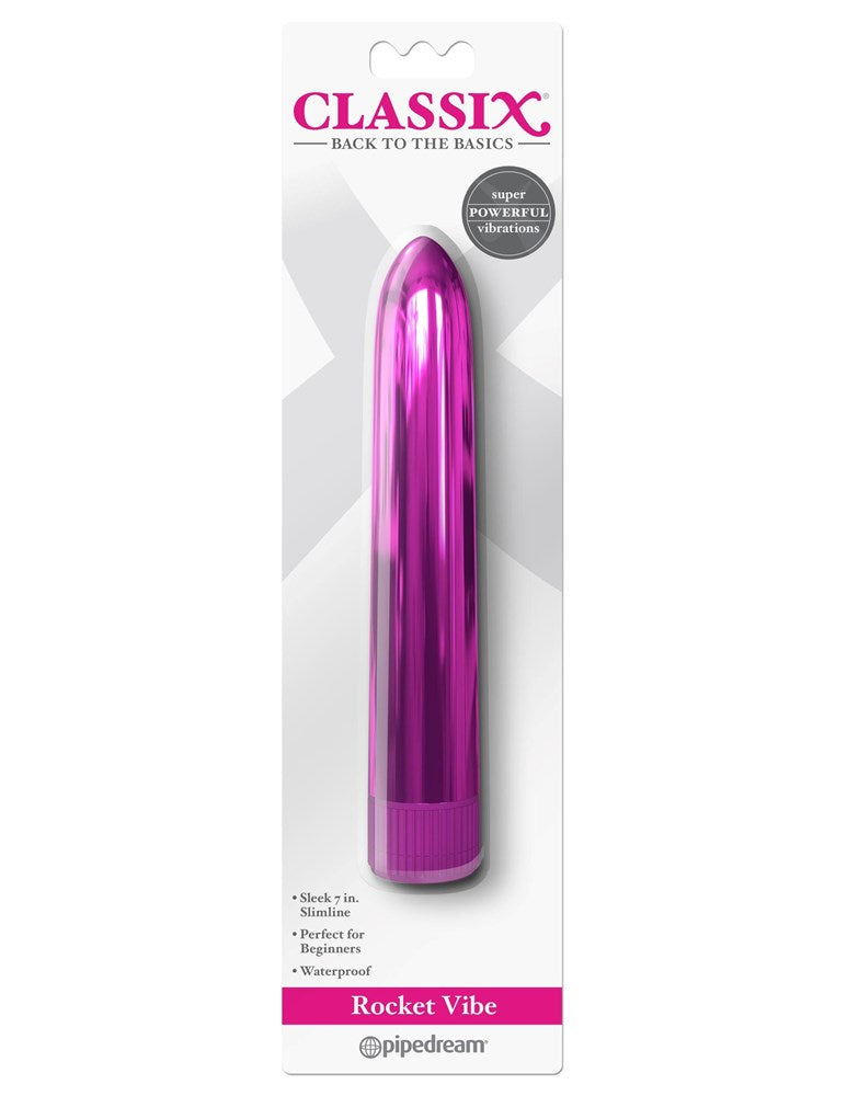 Pipedream Classix Rocket Bullet Vibrator - - Bullet Vibrators