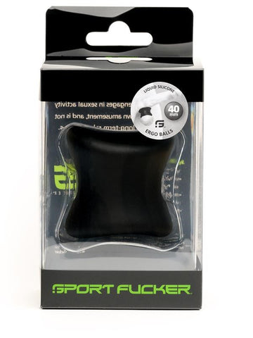 Ergo Balls 40mm Silicone Ball Stretcher by Sport Fucker - Ball Stretchers and Crushers