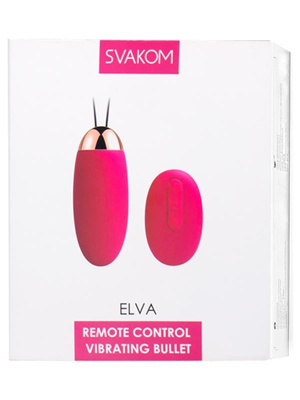 Svakom Elva Remote Controlled Bullet Vibrator - - Love Eggs and Kegel Exercisers