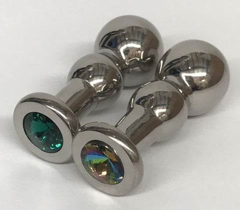 Bang Butt Plug Large Disc by Hell's Couture - Steel Sex Toys