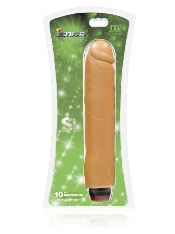 Cock with Vibration 10in - - Vibrating Dildos