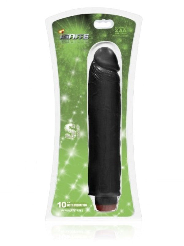 Cock with Vibration 10in - - Vibrating Dildos