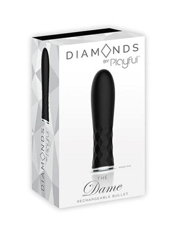 Diamonds By Playful The Dame Rechargeable Bullet - Waterproof Vibrators