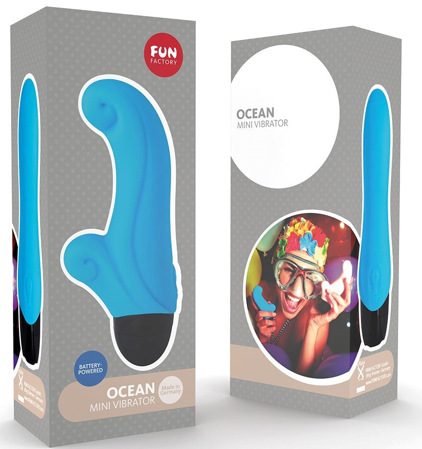 Fun Factory Ocean Mini Vibrator - - Rabbit Vibrators