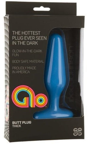 Glo Body Safe Butt Plug Thick by Doc Johnson - Butt Plugs