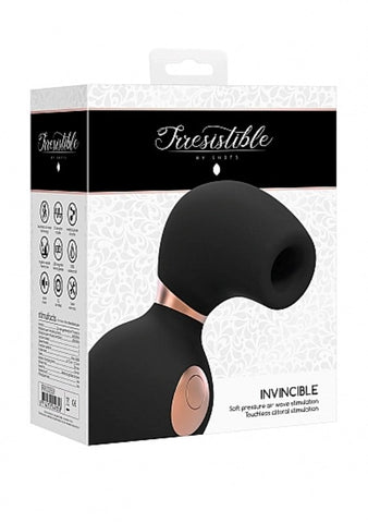 Irresistable Invincible Waterproof Clit Vibe by Shots Toys - Clit Ticklers and Pulsators