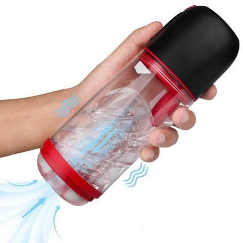 Vivek Auto Stroking Masturbator Cup by BDStyle - Penis Pumps And Stretchers