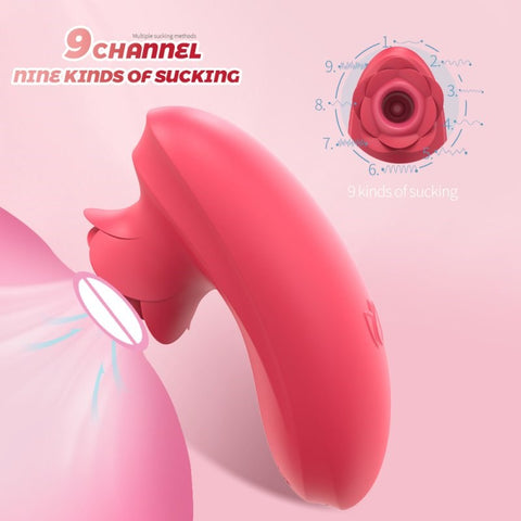 Clit Sucking Rechargeable Vibrator by BDStyle - Clit Ticklers and Pulsators