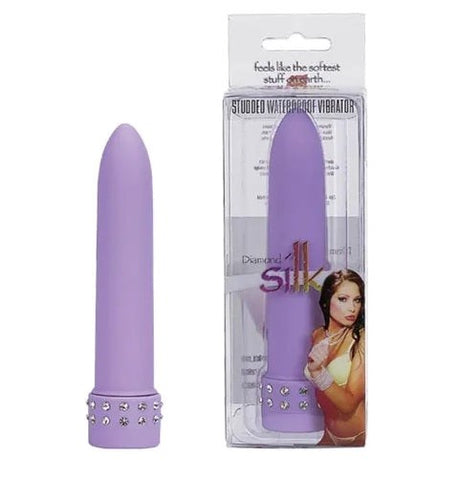 Diamond Silk 4 Inch Vibrator by Seven Creations - Bullet Vibrators