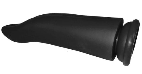 9 Inch Tongue Suction Cup Dildo by Bed Candy - Realistic Dildos