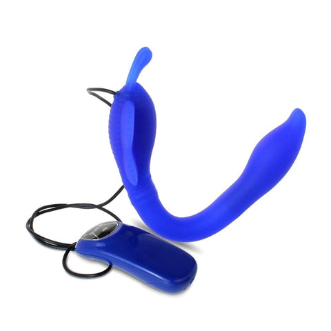 Bendable Butterfly Vibe Dual Motor by Adam & Eve - Strap On Sextoys