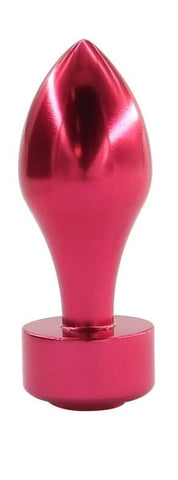 Aluminium Butt Plug with Red Diamonte by BDStyle - Non-Realistic Dildos