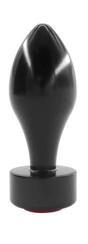 Aluminium Butt Plug with Red Diamonte by BDStyle - Non-Realistic Dildos