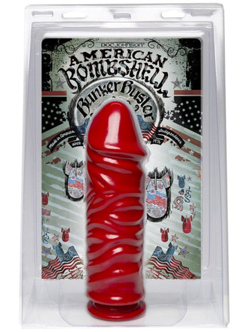 Bunker Buster Anal Dildo Gun Metal by Doc Johnson - Anal Dildos