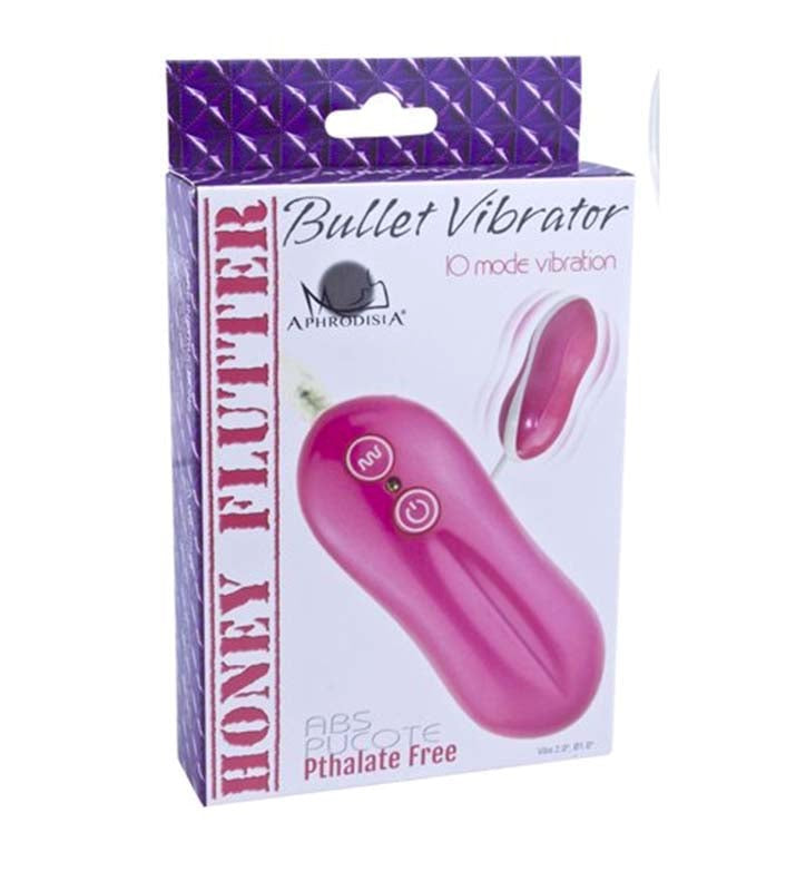 Aphrodisia Honey Flutter Vibrating Bullet - - Remote Control Vibrators