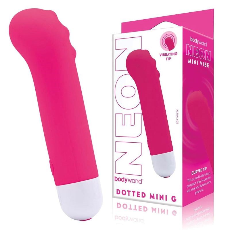 Bodywand Neon Dotted Mini G - - Butt Plugs