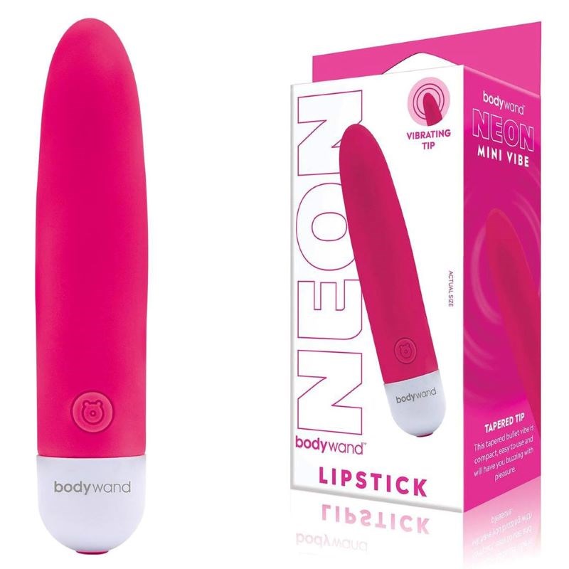 Bodywand Neon Mini Lipstick - - G-Spot Vibrators