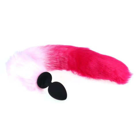 Booty Beads Black Silicone Anal Plug Medium by BDStyle - Butt Plugs