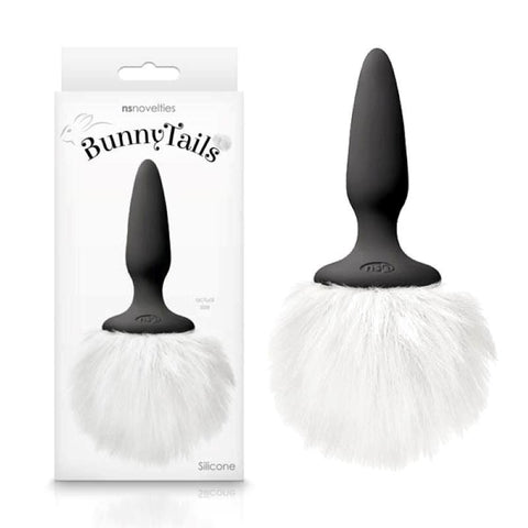 Bunny Tails Mini Fur Butt Plug by NS Novelties - Body Wands