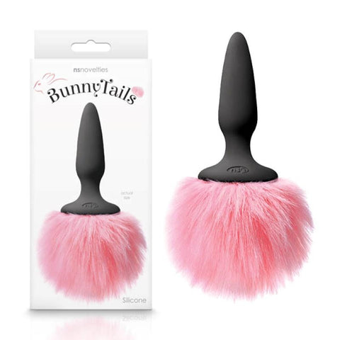 Bunny Tails Mini Fur Butt Plug by NS Novelties - Body Wands