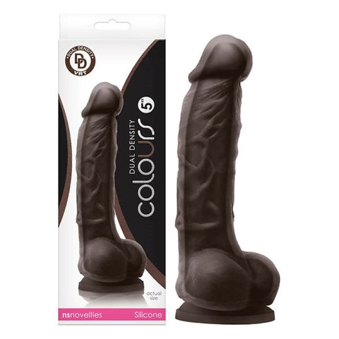Colours Dual Density 5'' Dong by NS Novelties - Realistic Dildos