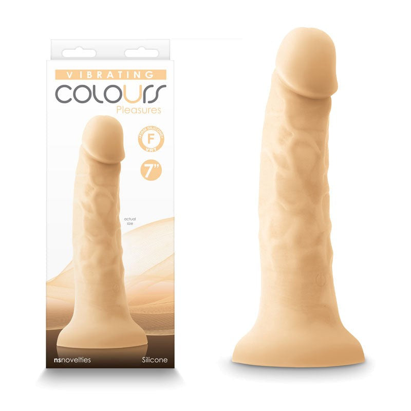 Colours Pleasures - 7 Inch Vibrating Dong - - Rabbit Vibrators