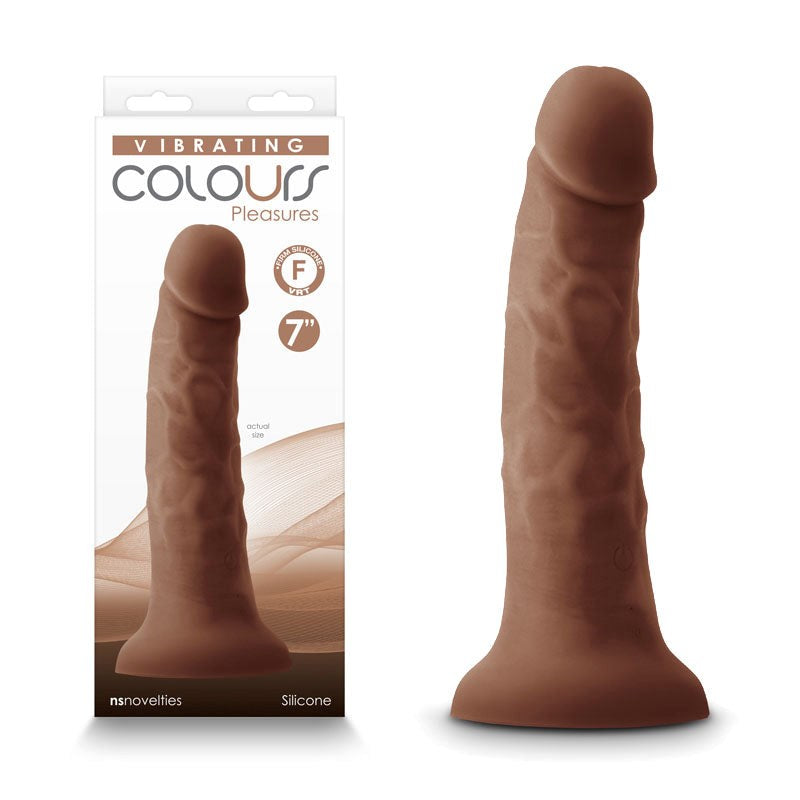 Colours Pleasures - 7 Inch Vibrating Dong - - Rabbit Vibrators